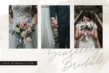 White Angelica Signature Wedding Font