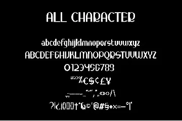 Quenione Unico font