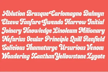 Budge font