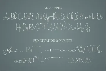 Darrel Allura - A Wedding Font