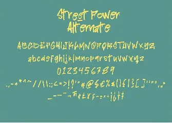 Street Power | Graffiti Font