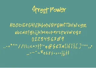 Street Power | Graffiti Font