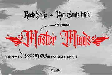 RockSands Type font