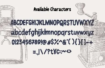 Cuprea font