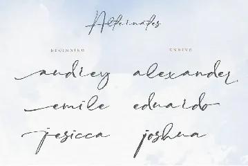 Syamitla - Handwritten Script Font