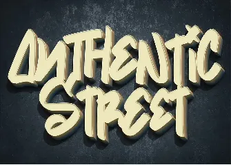 Street Art | Street Typeface font