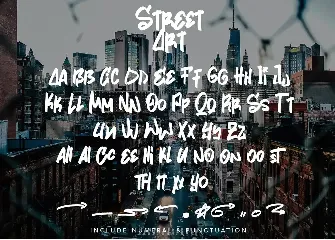 Street Art | Street Typeface font