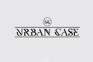 UrbanCase font