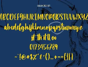 Adamslor Handwritten Script Font