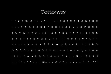 Cottorway Pro Dispaly Typeface font