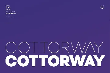 Cottorway Pro Dispaly Typeface font