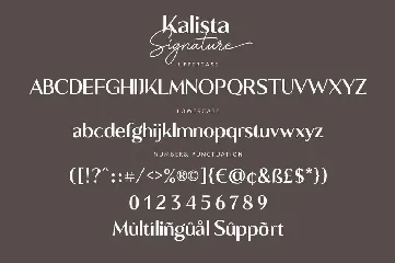 Kalista Font Duo