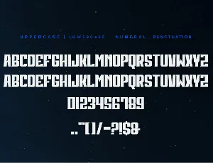 Dark Version Font