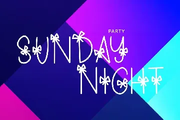 Bapo Party Display Font