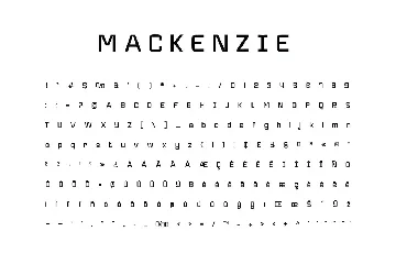 Mackenzie Display Typeface font