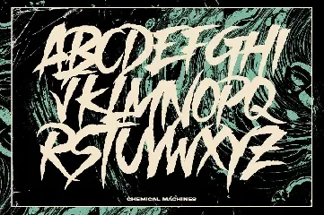 Chemical Machines - Horror Font