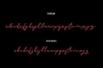 Gillfloys Signature Font