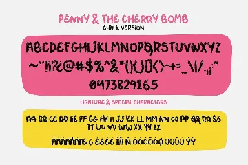 Penny & The Cherry Bomb font