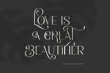 Romantic Serif font