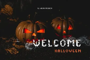 Higher Wevil - Halloween Font