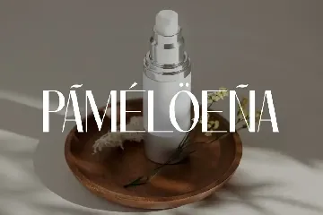 Pameloena font