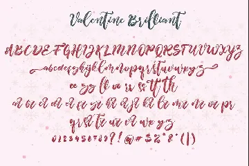 Valentine Brilliant font