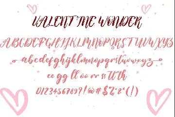 Valentine Wonder font