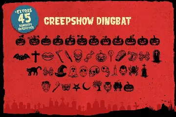 Creepshow- Horror font