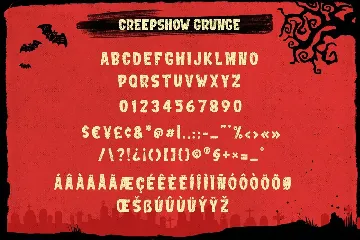 Creepshow- Horror font