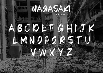 Nagasaki Brush Font