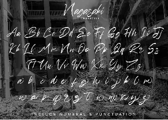 Nagasaki Brush Font