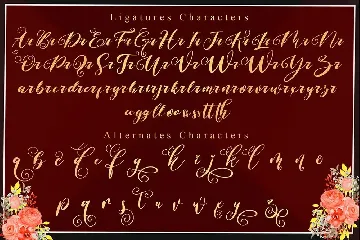 Bridgia Valentine font