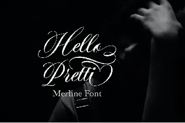 Merline Script font