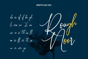 Sallowbliss Cursive Script Font