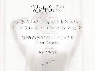 Richela Script Font