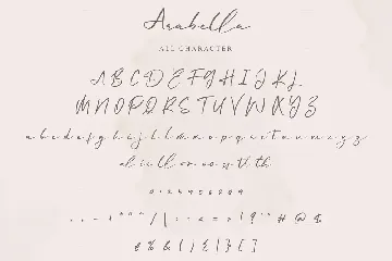 Arabella | Elegant Signature Font