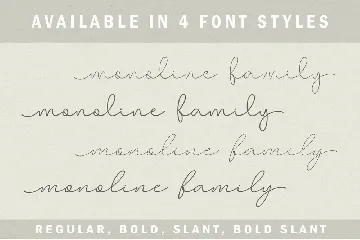 Larianti Monoline font