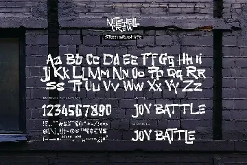 Nutshell Crew - Street Brush Type font