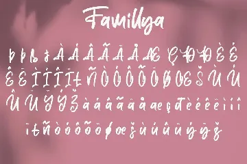 Famillya | Handwritten Font