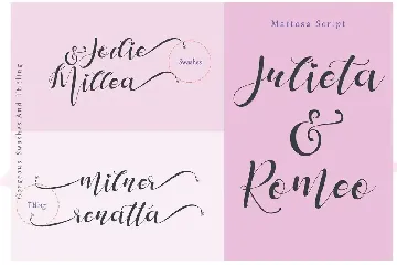 Mattosa Script font