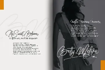 bella script font