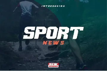 SPORT NEWS font