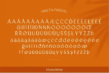 MONSCHONE font