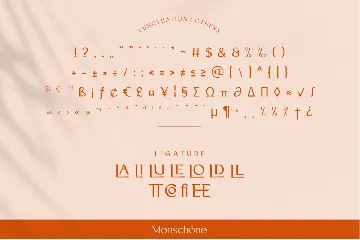 MONSCHONE font