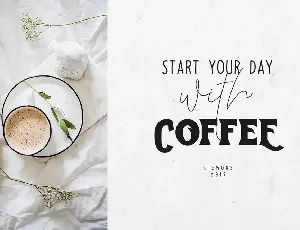 Toast Bread Coffee Typeface font