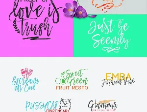 Mustahe Brush Script font