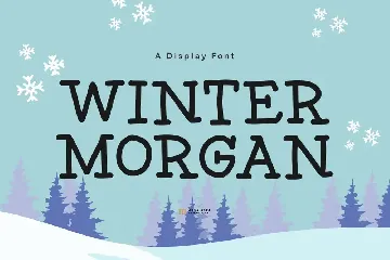 Winter Morgan | A Display Font