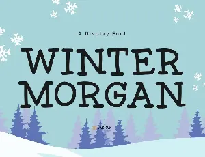 Winter Morgan | A Display Font