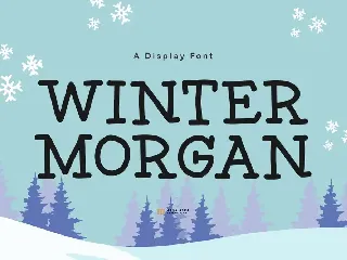 Winter Morgan | A Display Font