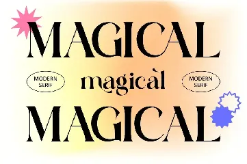 Magical - Modern Stylish font